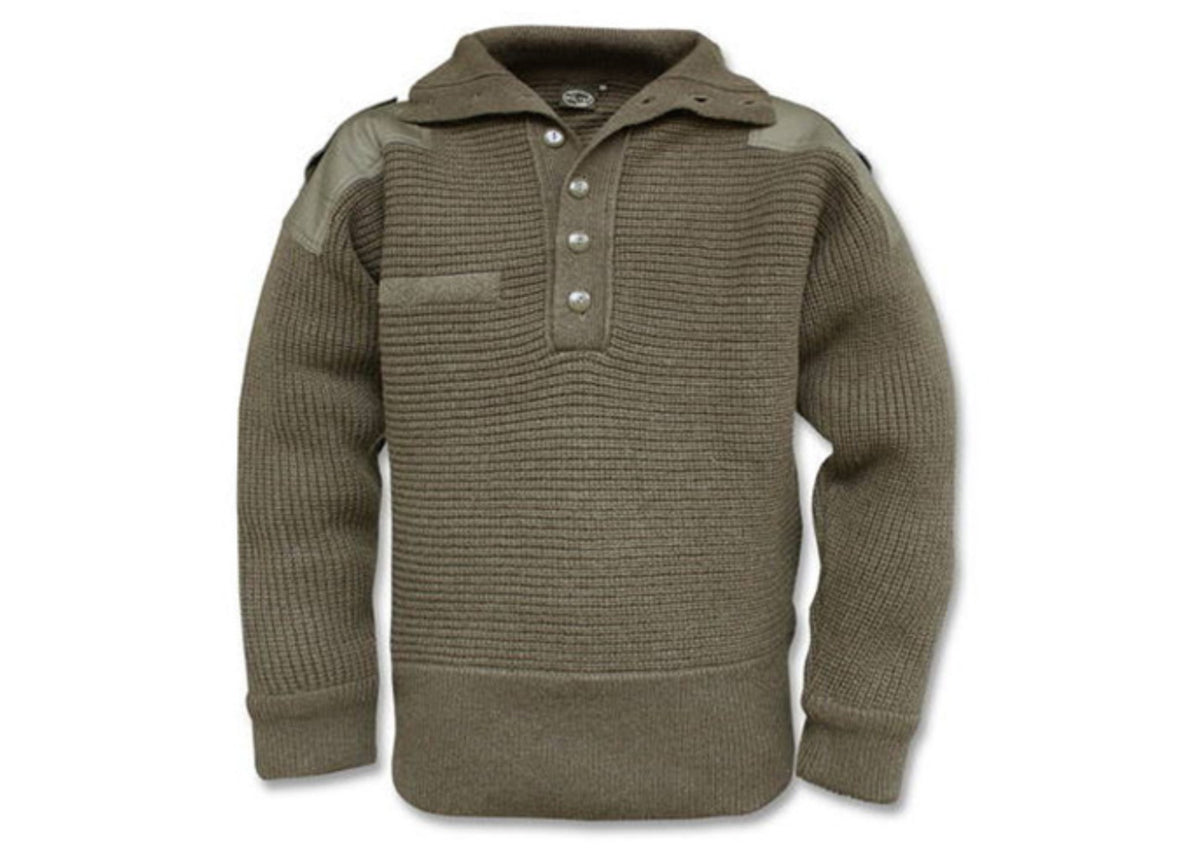 Mil-Tec Austrian Wool Alpin Sweater Olive