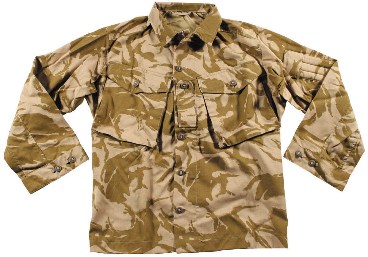 Original British Army GB Jacket Combat DPM Desert Fire-Resistant