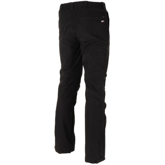 Fox Outdoor Pants Bermuda Men's Military Camping Trekking Rachel Black Zip