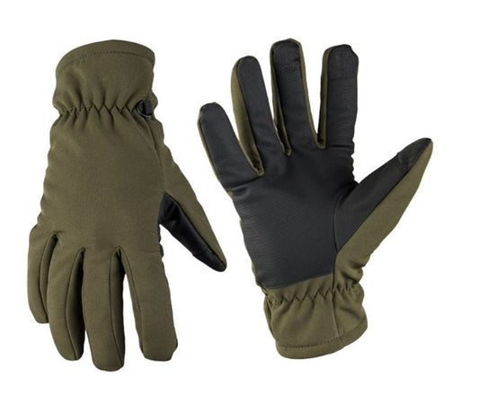 Gloves Thinsulate Warm Insulated Softshell  Outdoor Hunting Hiking OD NEW