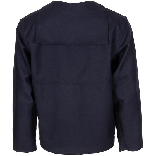 Original Italian Navy Shirt Blue Military Surplus Vintage Authentic Gear