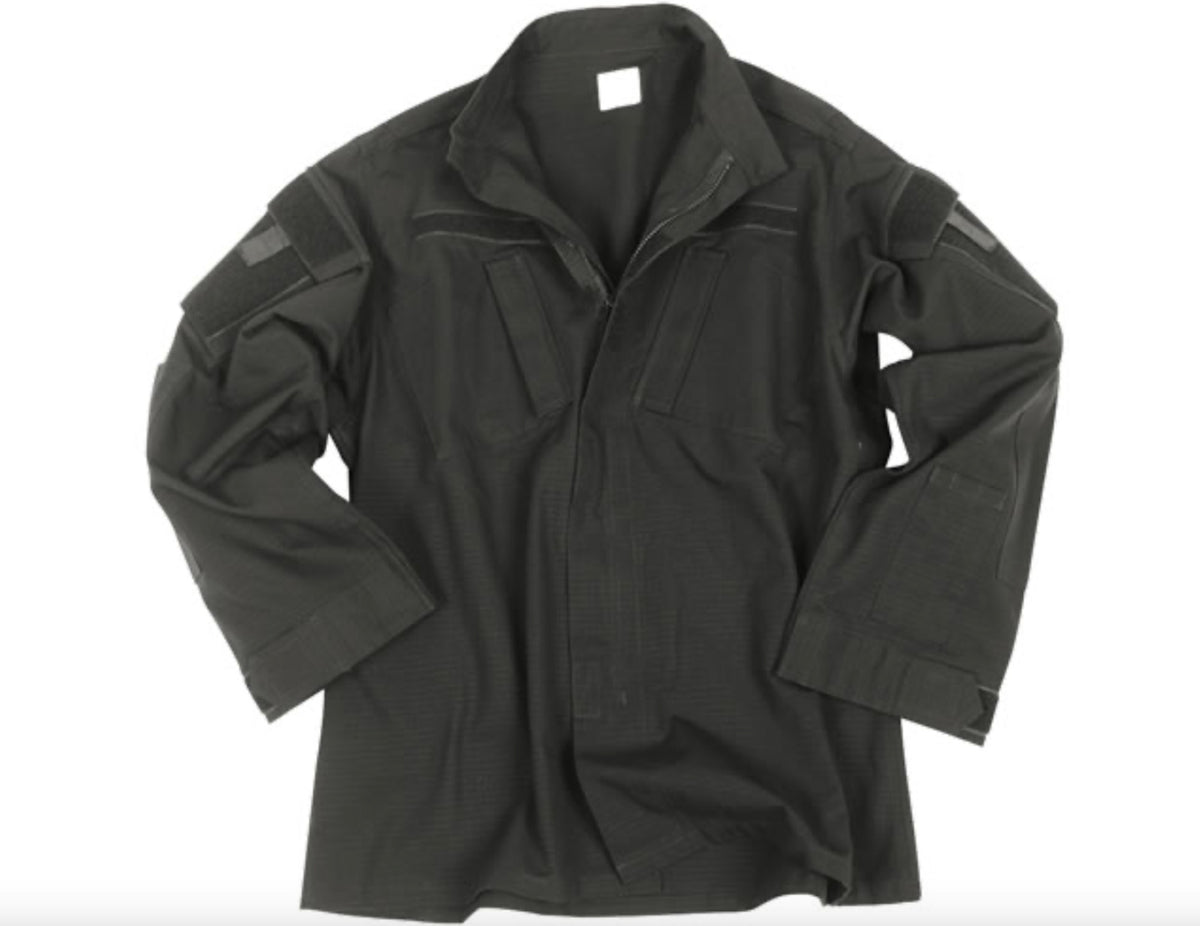 Mil-Tec US ACU Field Jacket Cotton Ripstop Black