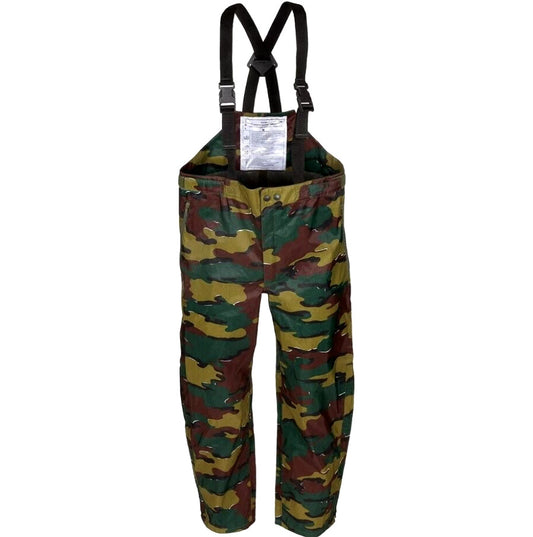 Genuine Belgian Army Trilaminate Pants Military Jigsaw Seyntex Rain Goretex Camo
