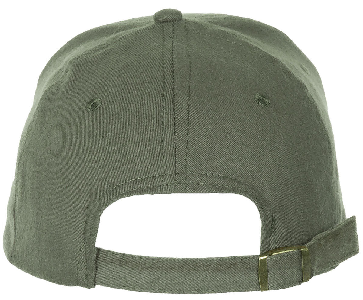 US Army Military Field Outdoor Cap OD Green Brushed