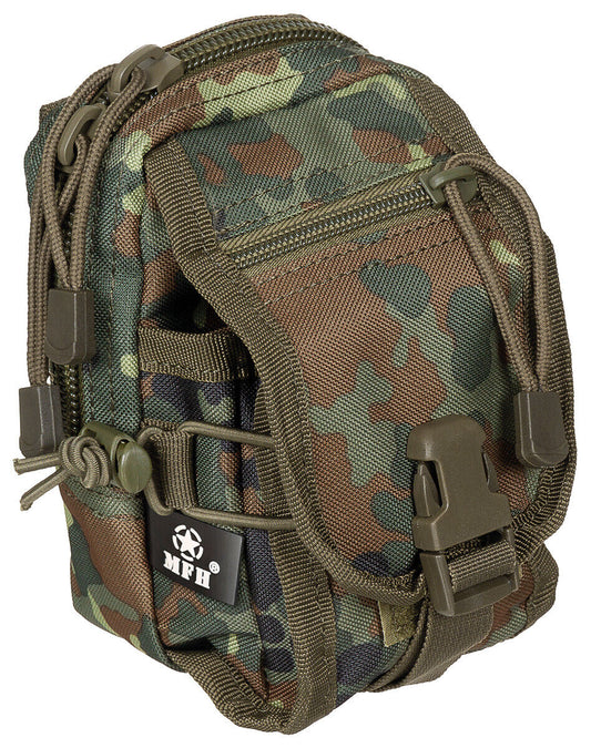Utility Pouch Military Army Style Combat MOLLE  BW Camo