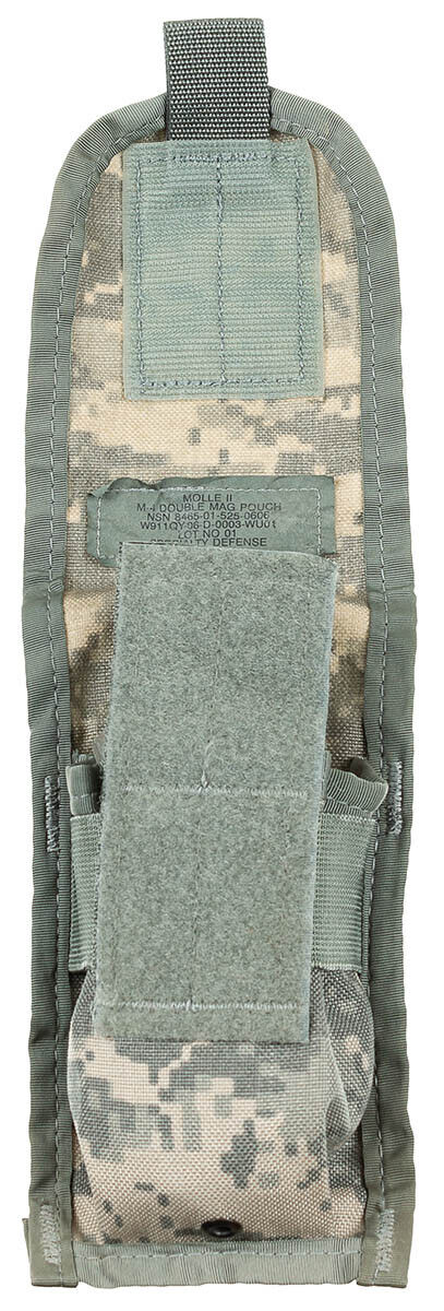 Original US Army Military Mag Pouch M4 AT-Digital Molle II ca.20x7.5x5cm Used
