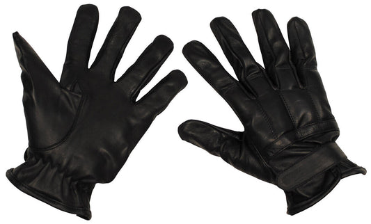 Leather High Quality Gloves Black Quartz Sand Filling