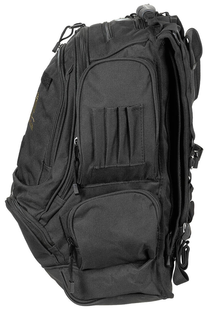 MFH Professional US Backpack National Guard Black