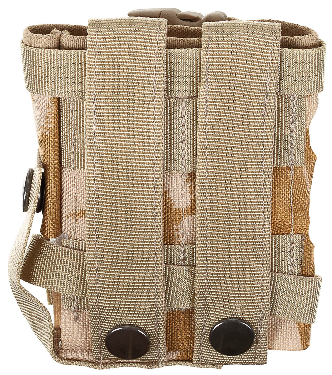 Original British Army Military GB Radio Pouch MOLLE DPM Desert Used