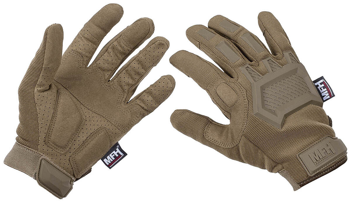 MFH Professional Tactical Gloves Action Tan