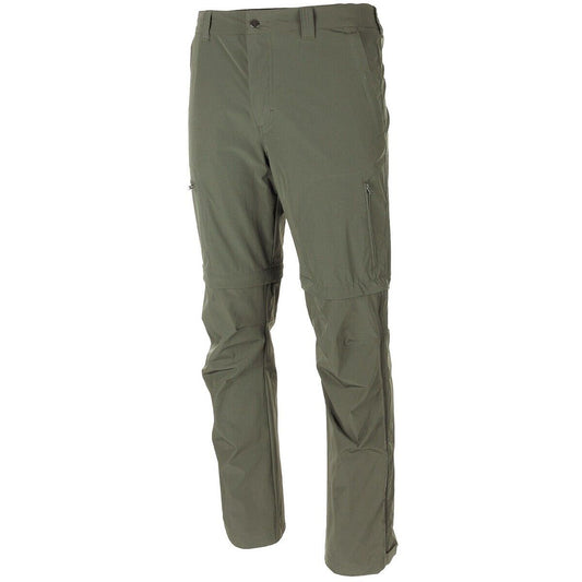 Fox Outdoor Pants Bermuda Men's Military Camping Trekking Rachel OD Green Zip