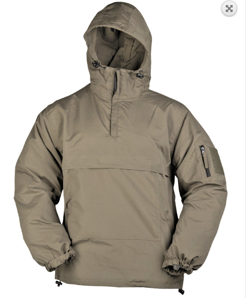 Mil-Tec Summer Jacket Windbreaker Anorak Combat Rain Jacket Slip Style OD Green