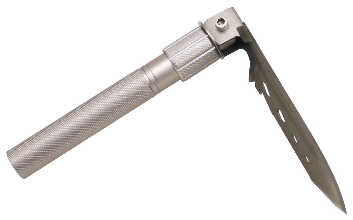 Versatile Outdoor Shovel "Gator" with Multi-Function Tools and Carrying Case