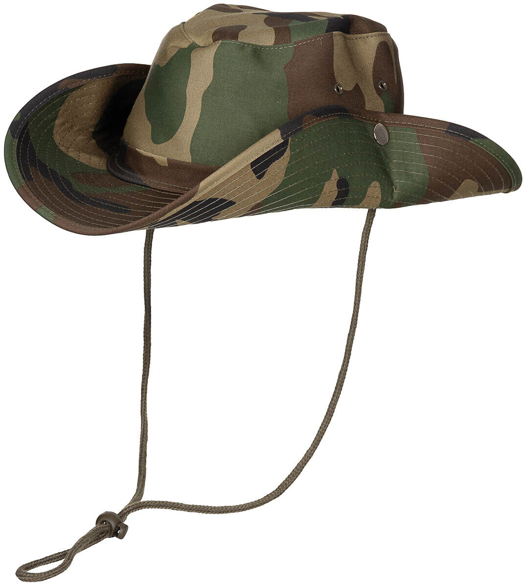 MFH Special Forces Boonie Army Bush Hat Camo Military foldable brim Woodland