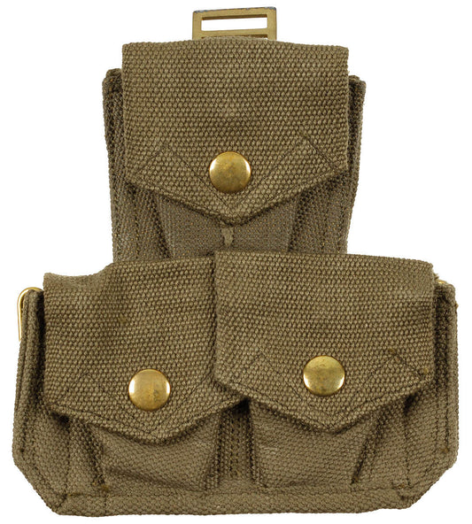 Original British Army Military GB Ammo Pouch OD Green Used
