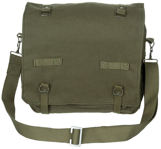 Bundeswehr Combat Bag Large OD Green Resistant Canvas Detachable Strap