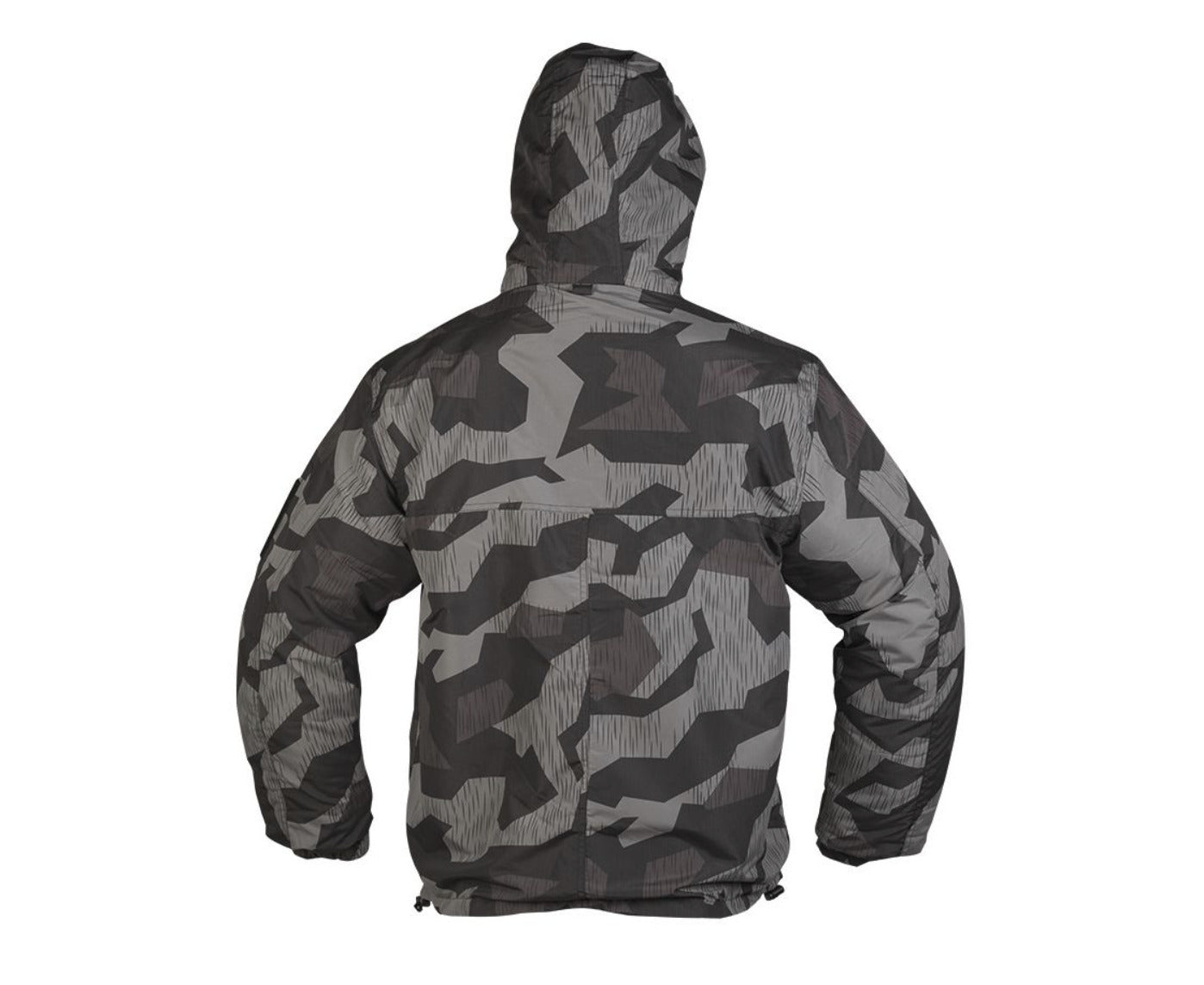MIL-TEC Anorak Combat Jacket Winter Camouflage Windproof Hooded Lined Splinter