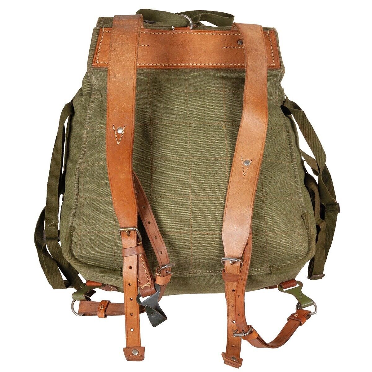 Original Romanian Vintage Backpack Blue Military Surplus Retro Gear 30L