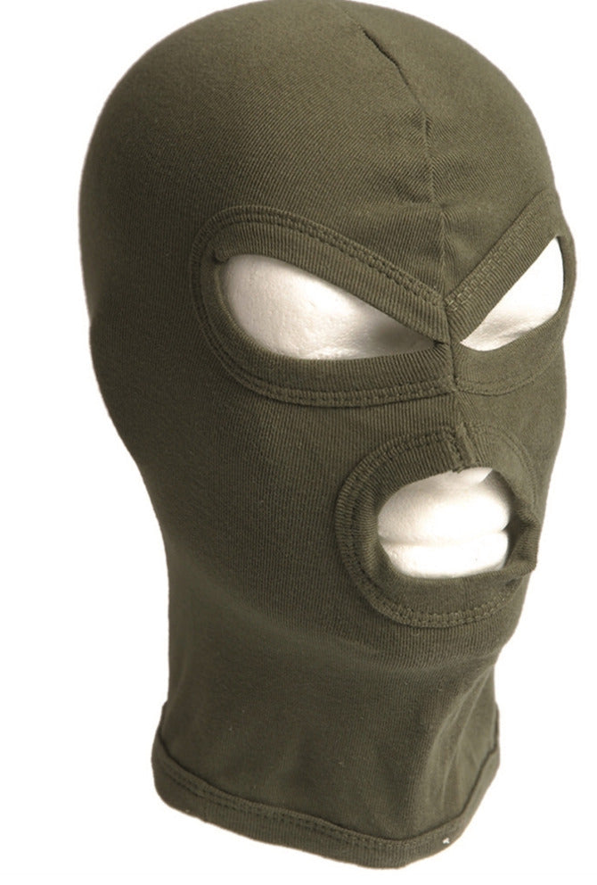 Army Military Tactical Combat Flexible Balaclava 3 Holes OD Green