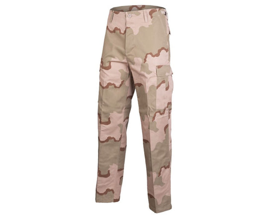 US Army Trousers Rangers Hunting Trekking BDU Military Style Pants 3-col Camo