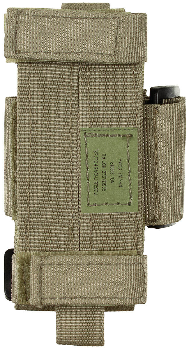 Mobile Phone Holder Military Army Style MOLLE HDT-Camo Adjustable