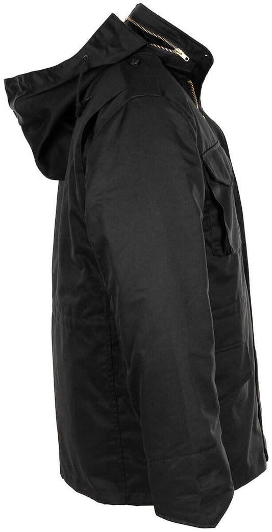US Field Jacket M65 Detachable Quilted Lining and Hood Cotton Durable Zip MFH
