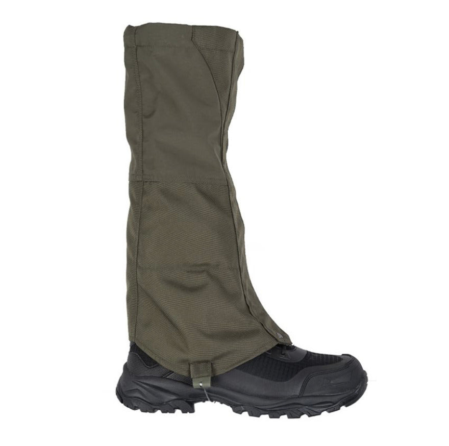Outdoor Gaiters Steel Wire Fixing Gaiters  For Hiking Hunting Weatherproof OD