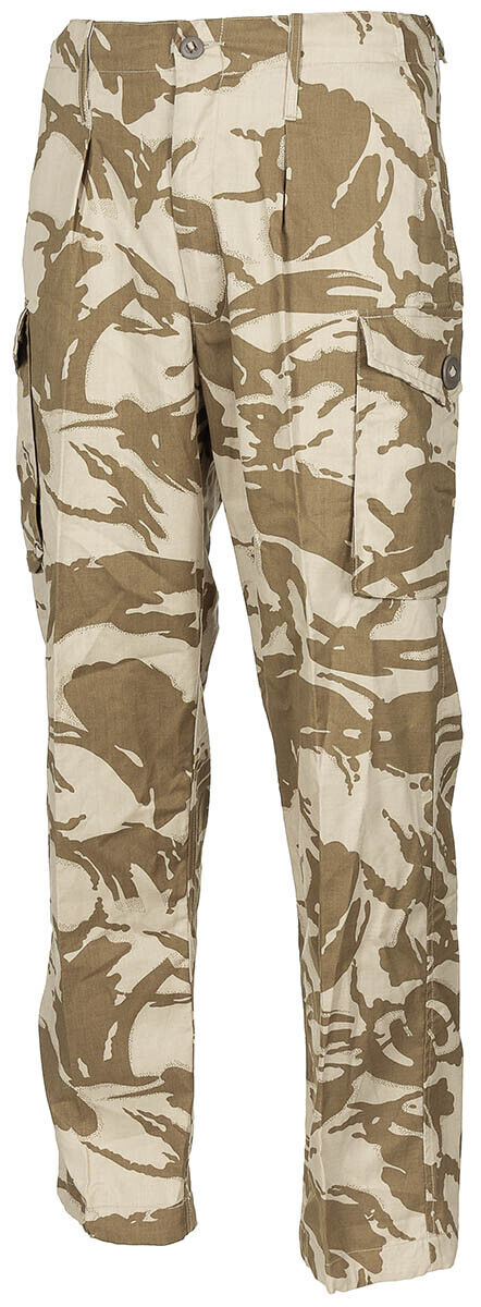 Original British Military Army Combat Pants Tropical DPM Desert Camo New