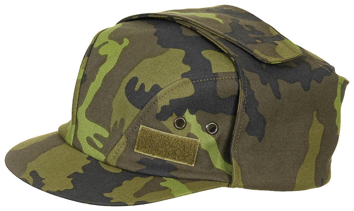 Original CZ Army Military Field Summer Cap M 95 Camo Ear Flaps New