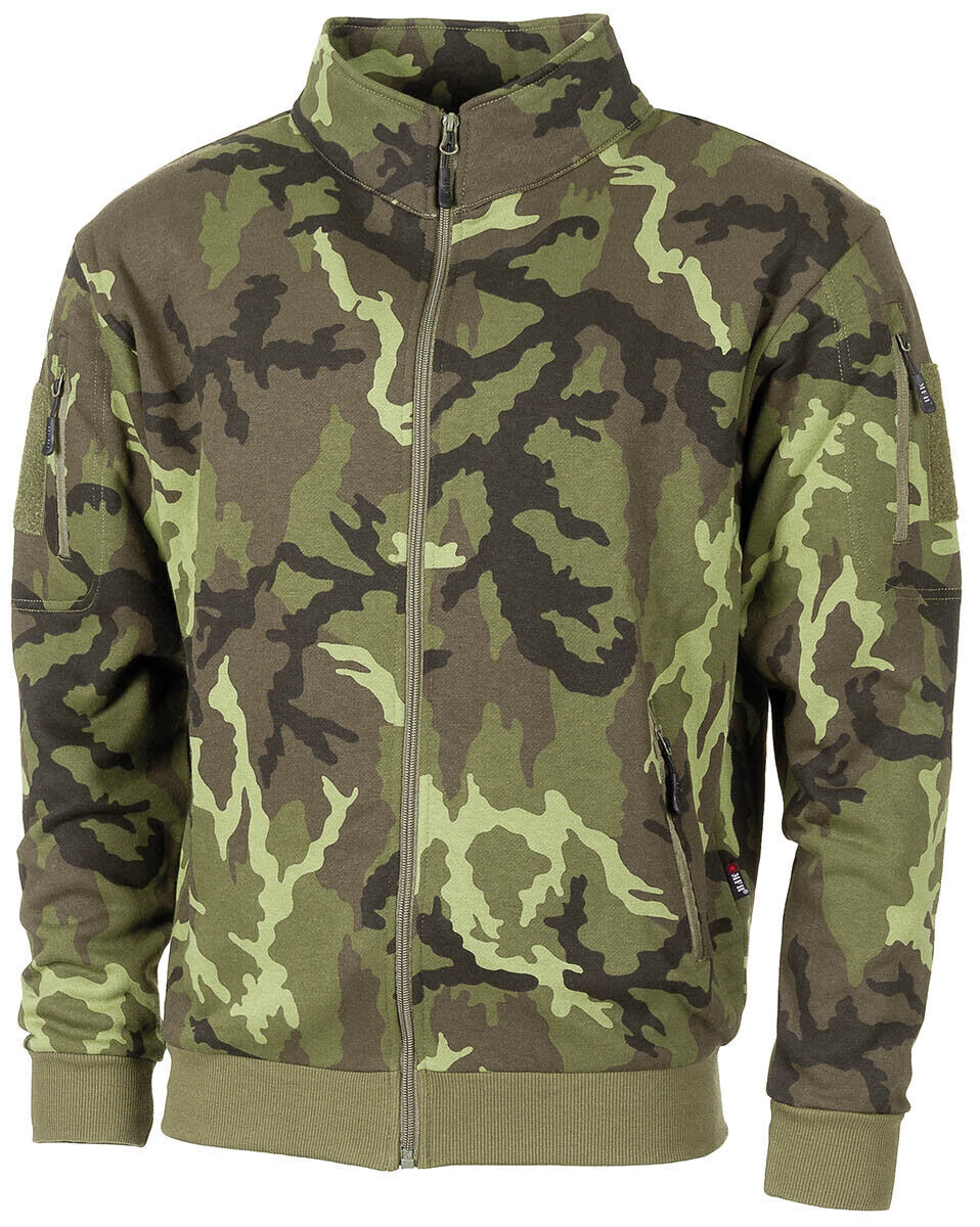 US Mens Tactical Combat Sweater Jacket Military Training Army M 95 CZ Camo