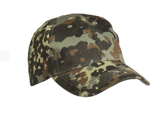 Softshell Baseball Cap Outdoor Summer Hat Tactical Cap Flecktarn