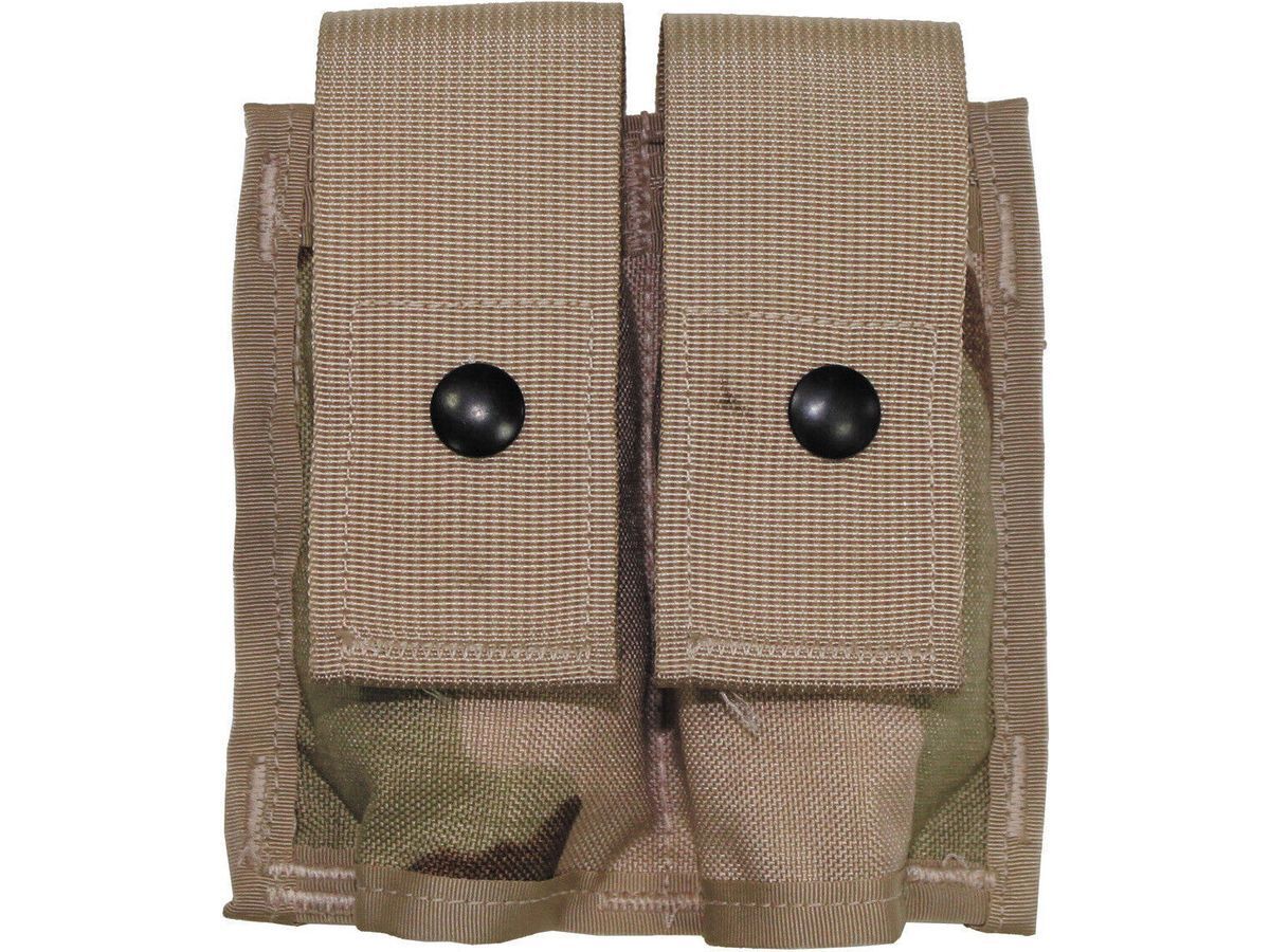 US Original Military Army Bullet Pouch MOLLE Woodland Used