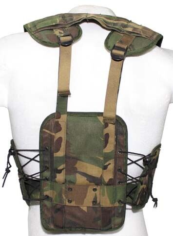 Original Dutch Army Military Vest Tactical NL Camo Tactical Load Bearing