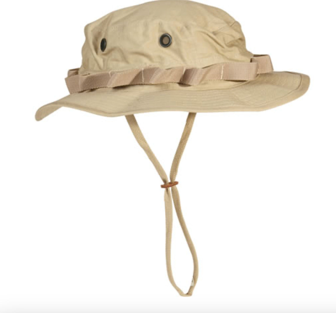 US Army Style Hat Weatherproof Breathable Trilaminat Boonie Boonie Cap Khaki