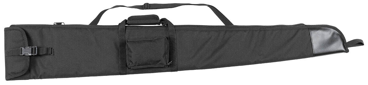 Rifle Slip Black Padded Detachable Strap Carabiners Zip Muzzle Area