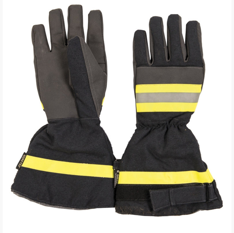 German Dark Blue FW Goretex? Protective Gloves Military Surplus Used Waterproof