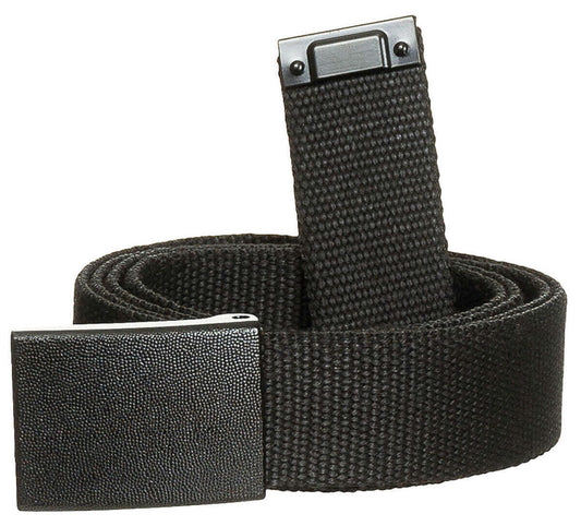 Bundeswehr German Army Belt With Buckle Adjustable up to 130cm Black