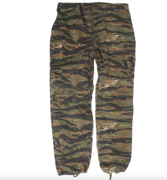 MIL-TEC US Army Tiger Stripe Vietnam Combat Jungle Pants Camo Military Trousers