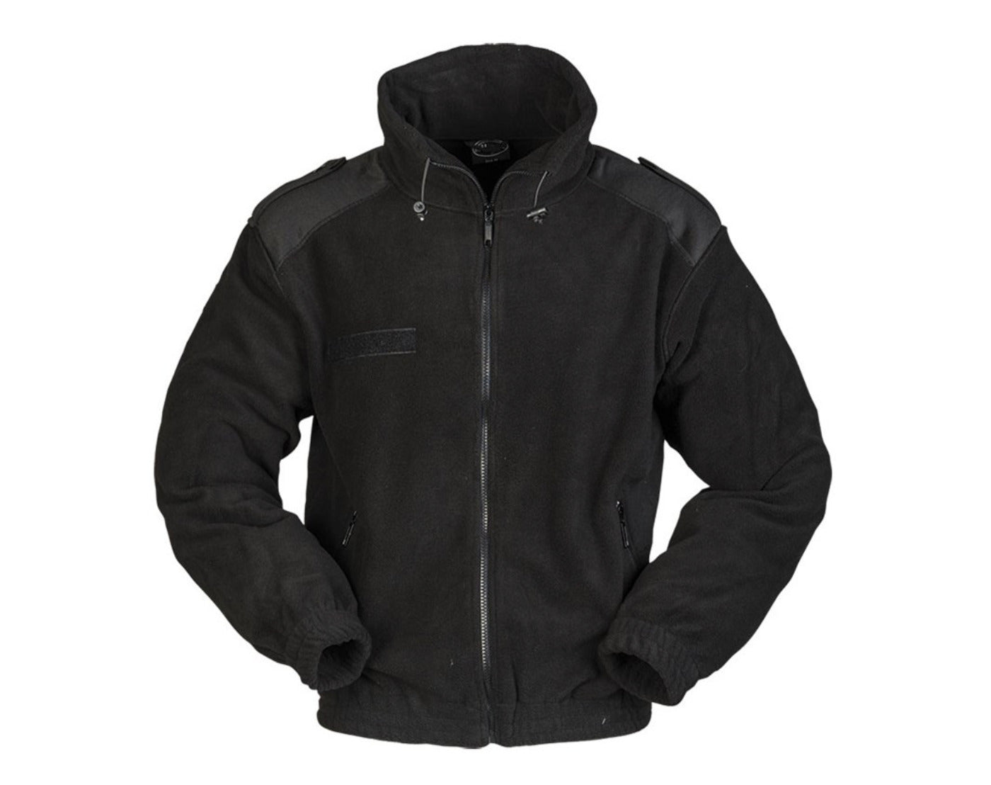 MIL-TEC Fleece Jacket Plus Cold Weather Military Style Combat Tactical Black