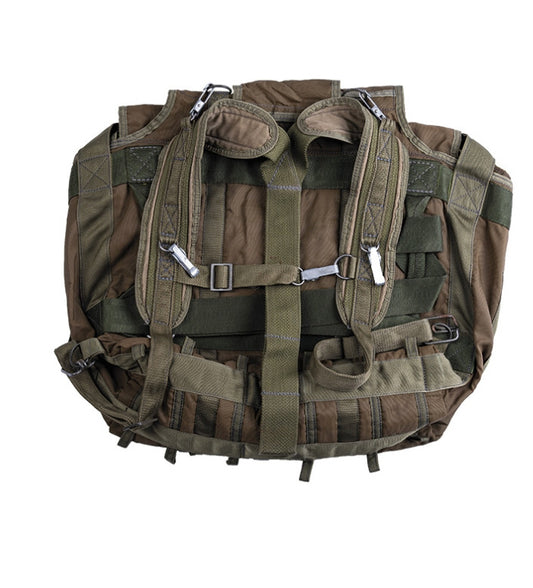 Czech Army OD Backpack Para Vintage Military Surplus Durable Used