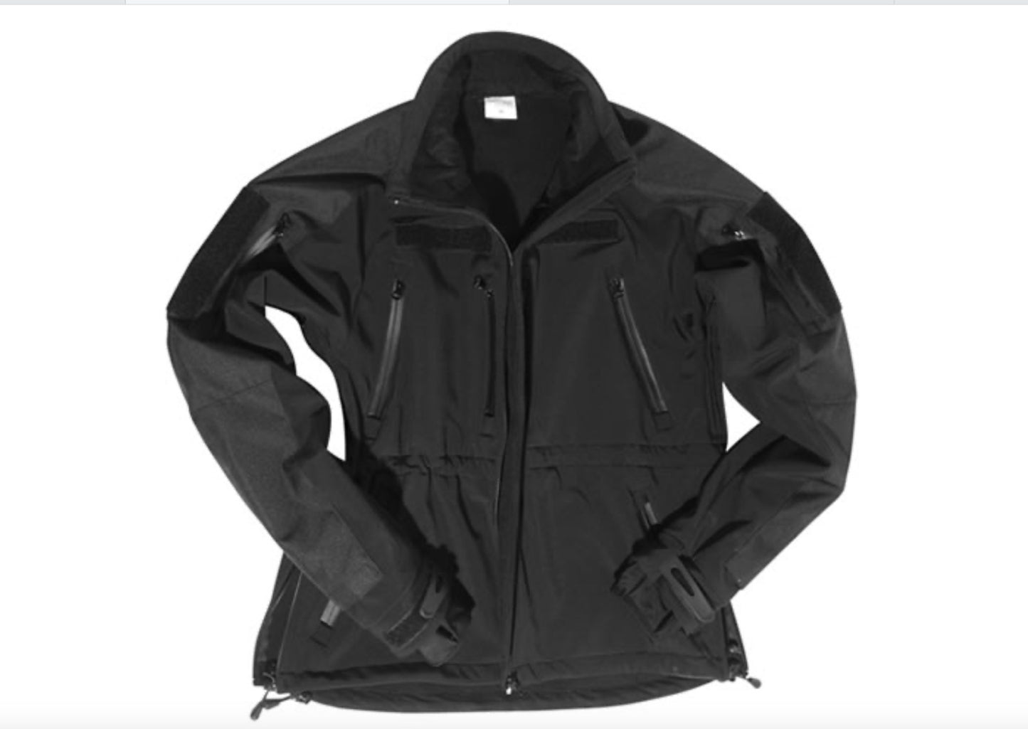 MIL-TEC Pro Softshell Jacket Combat Tactical 3-Layer Breathable Membrana Black