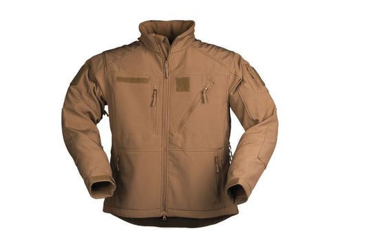 MIL-TEC Military Softshell Jacket SCU 14 WASP  Z1 Tactical Combat Army Coyote