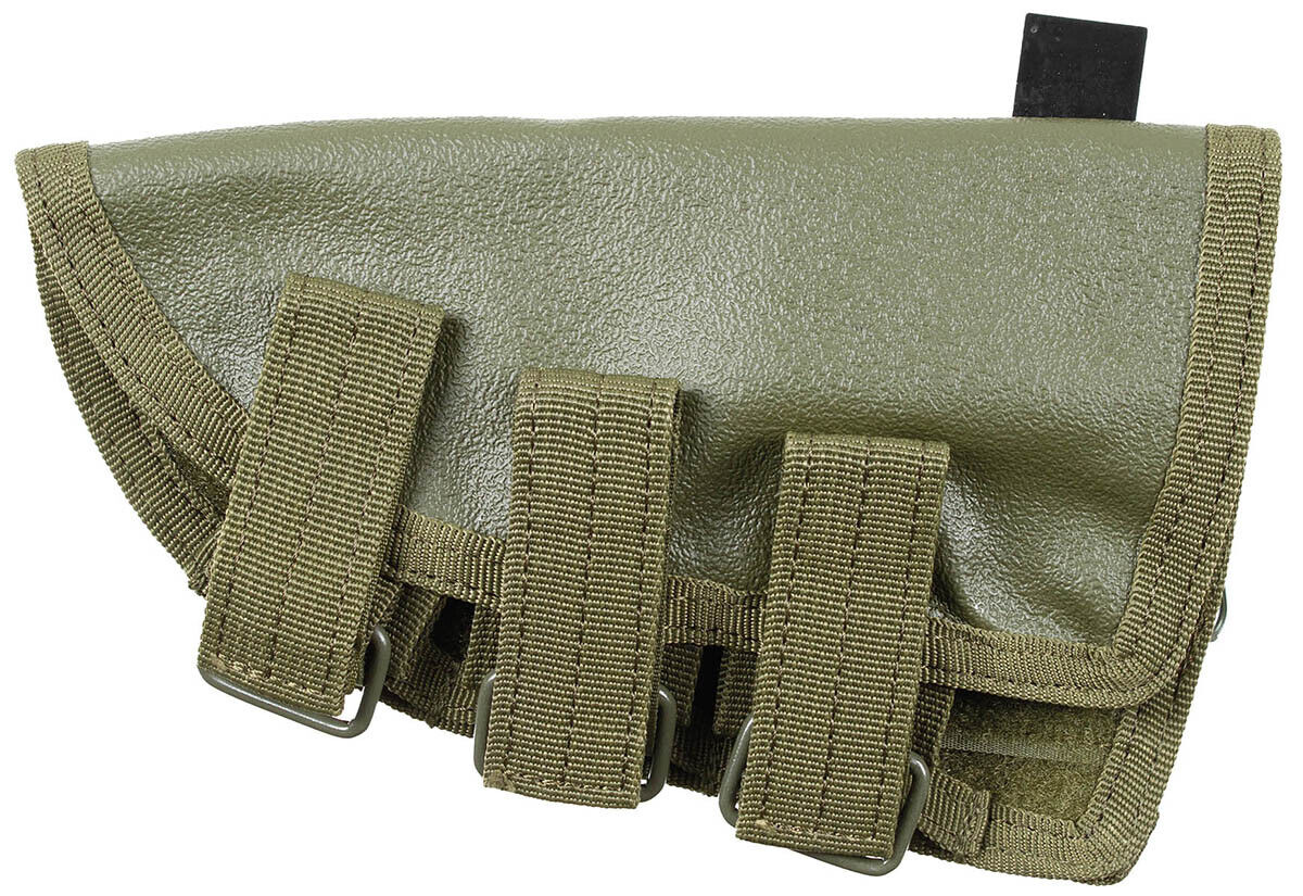 Rifle Stock Bag Military Army Combat Style Padded Bac OD Green