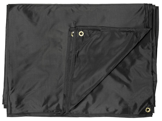 Tarpaulin Waterproof Military Army Outdoor Cover Black ca. 200x300cm