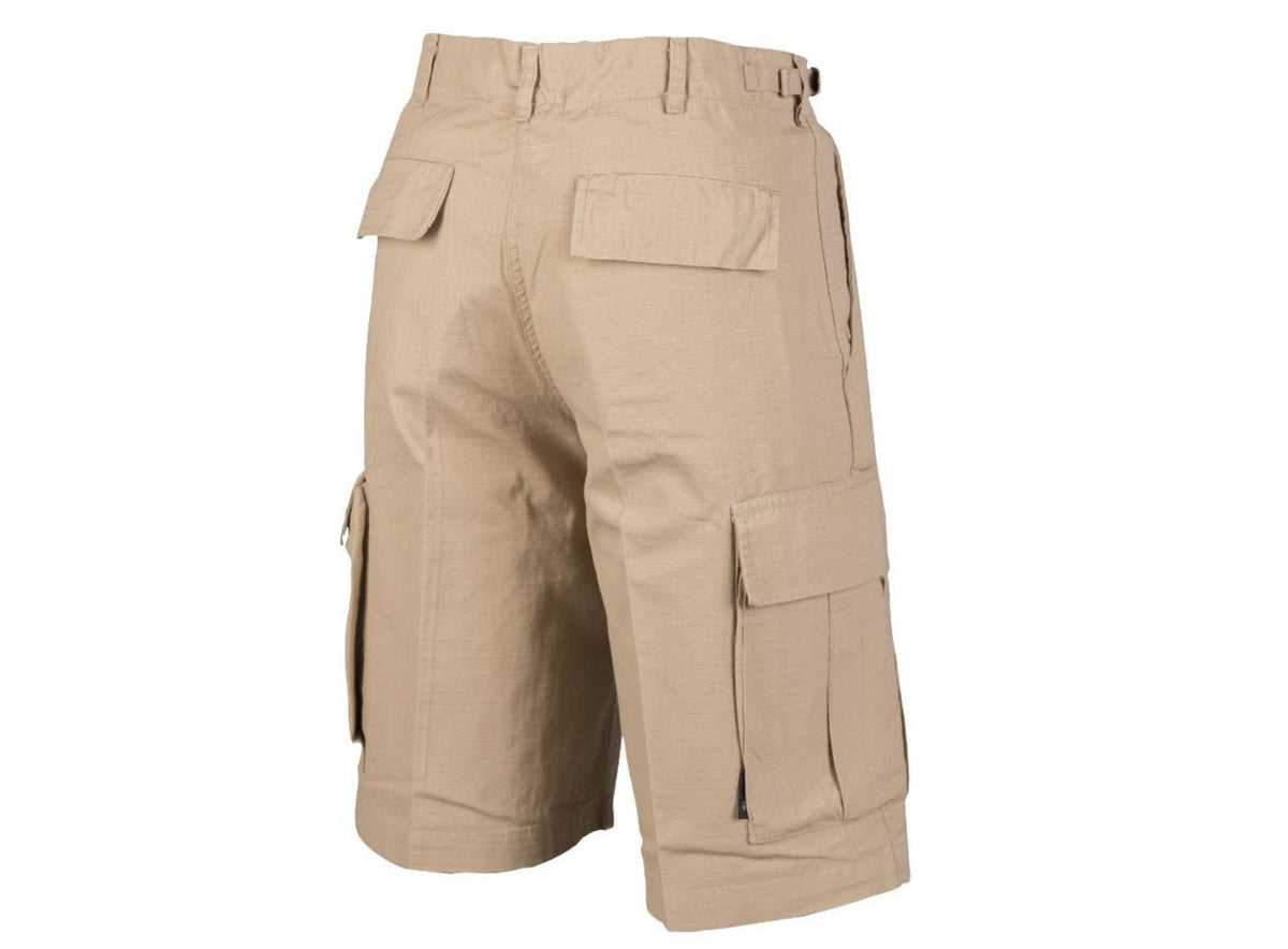 Mil-Tec US Prewash Ripstop Cotton Bermuda Khaki