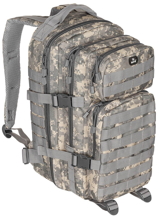 US 30L Backpack Assault I Tactical MOLLE AT Digital Airsoft MFH Brand