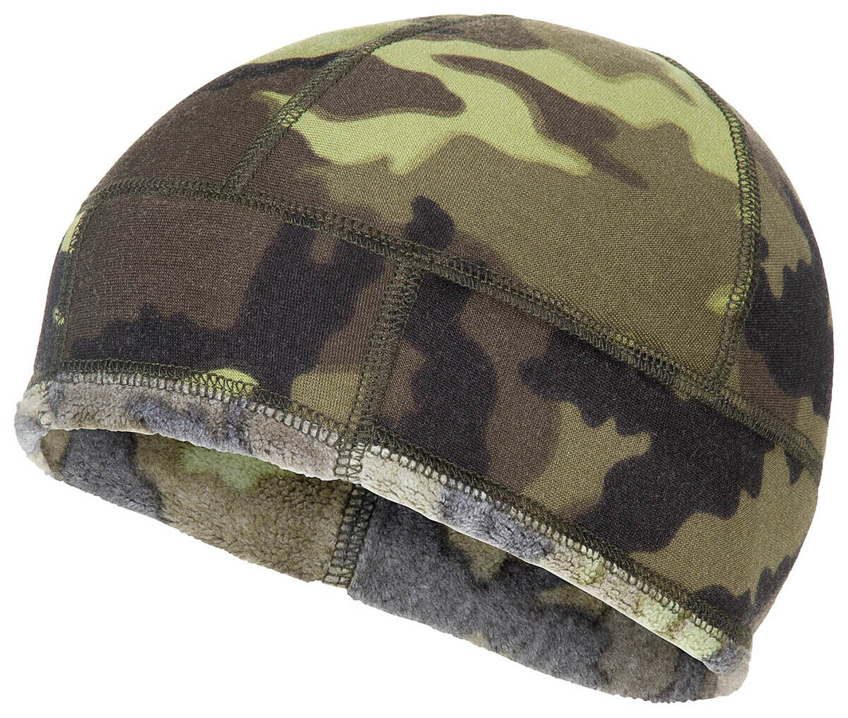 BW Fleece Cap Hat Beanie Easy Care Stretch Material Warm Fleece M 95 CZ Camo