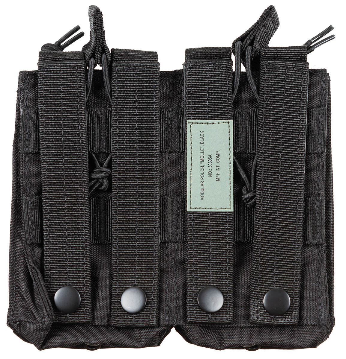 Modular Pouch Military Army Style MOLLE Black