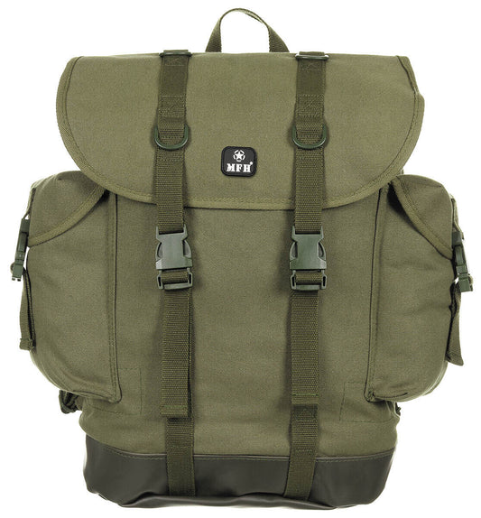 German Army 30L Mountain Backpack OD Green Olive MFH Brand Military Tactical