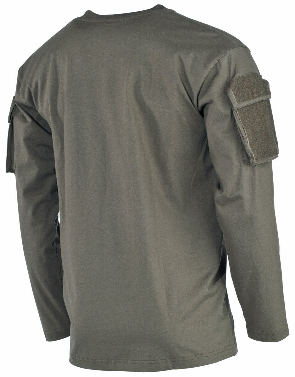 US Mens Tactical Combat Long Sleeves Green Military Training Army Sleeve Pockets